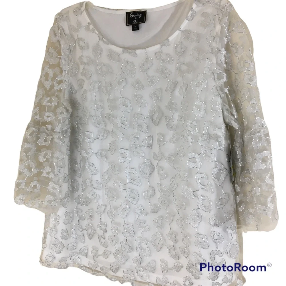 Evening by ECI Dressy Top NWT Size Large